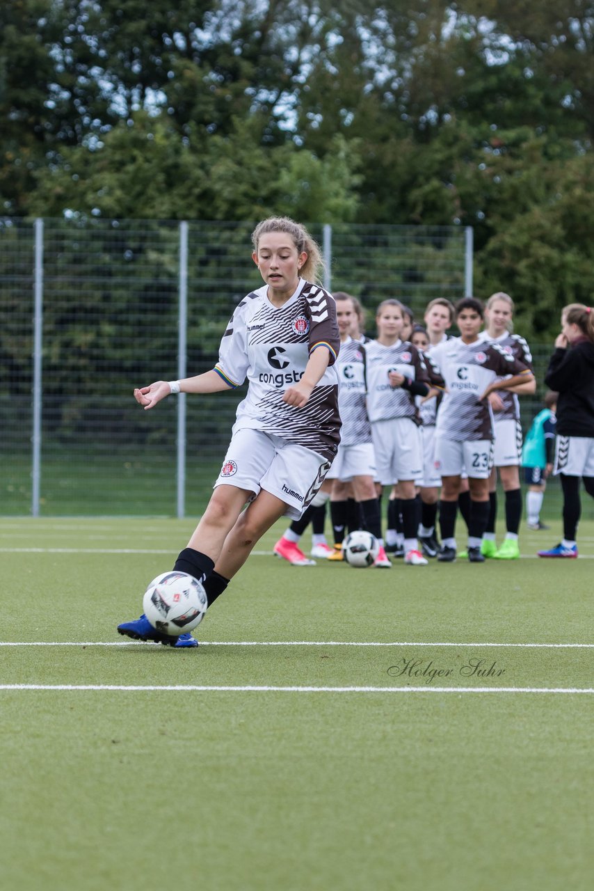 Bild 166 - B-Juniorinnen Wedel - St. Pauli : Ergebnis: 1:2